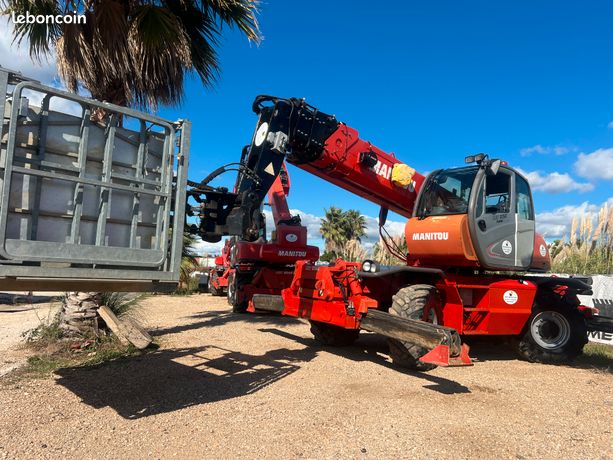 Télescopique Manitou mrt 2150 Privilège de 2010 avec 3500 heure