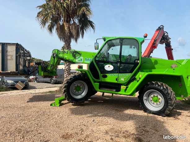 Télescopique Merlo P40.17 PLUS de 2017 avec prédisposition nacelle et télécommande nacelle