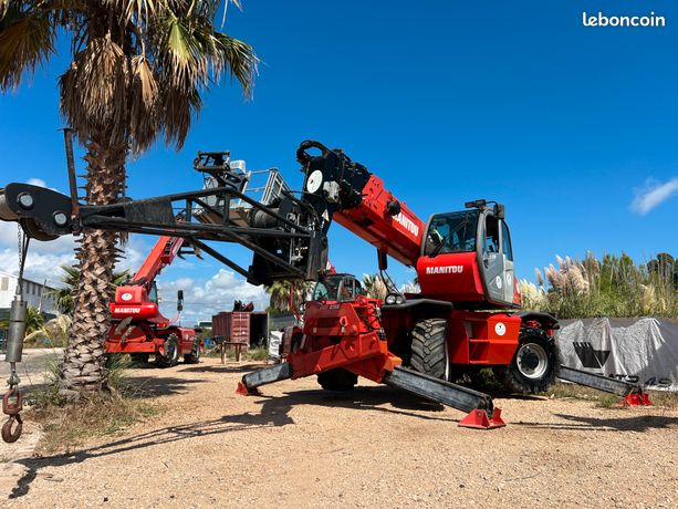 Télescopique Manitou mrt 2150 Privilège de 2009 avec 2700 heure