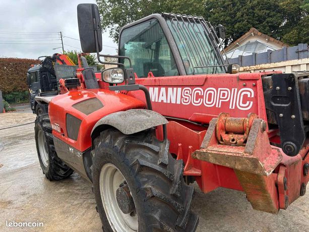 Télescopique Manitou mt 1235S avec 700 heure de 2010