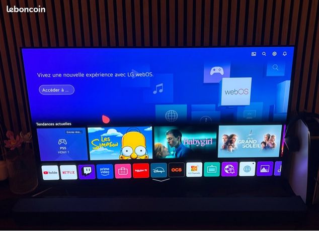 Téléviseur LG 55 pouce OLED
