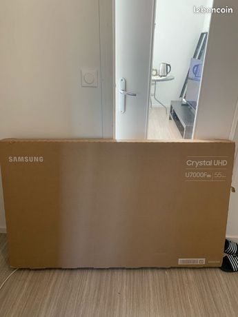 Téléviseur Samsung Crystal uhd model TU55U7025FK Neuf