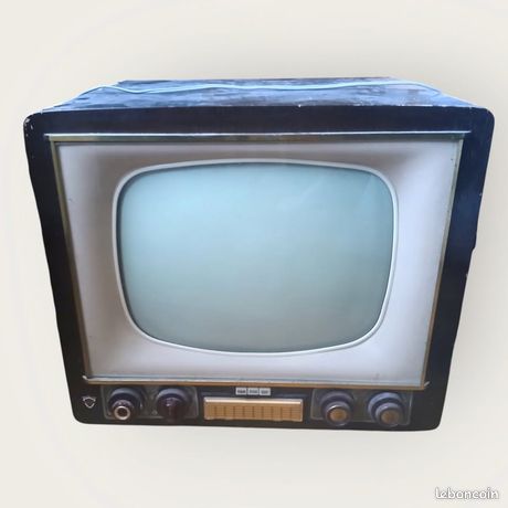 Téléviseur Vintage Clarville Vidéomatic 43 1957
