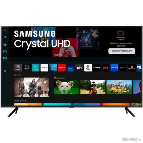 Télévision connectée Samsung 4K LED 108cm Smart TV LED 2025 neuve dans son carton