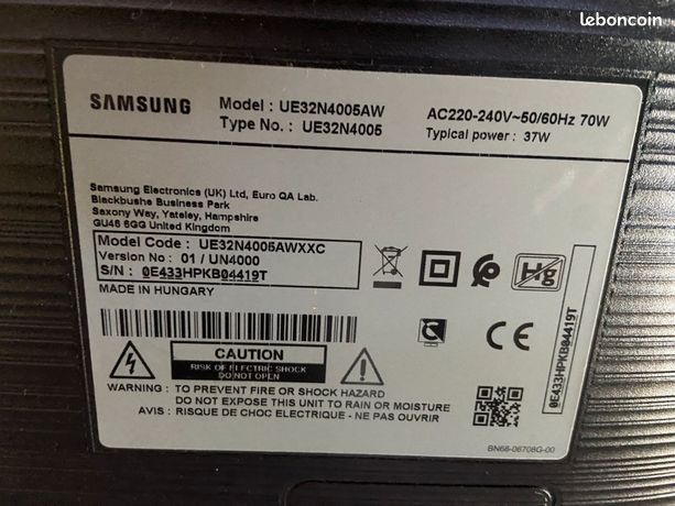 Télévision Samsung