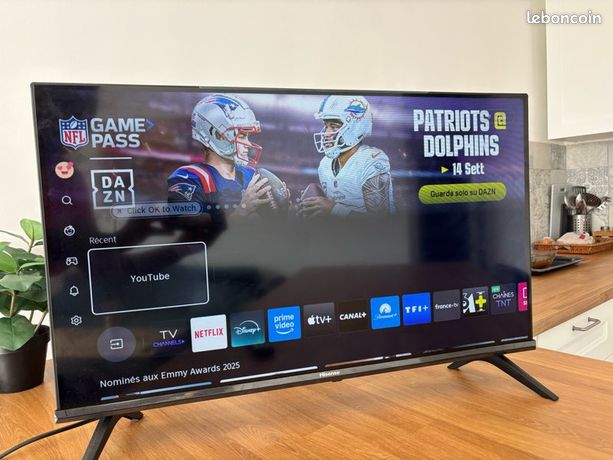 Télévision SmartTV Hisense 32pouces