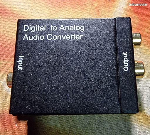 Temium Convertisseur audio numérique analogique DAC 24-bit/192 kHz