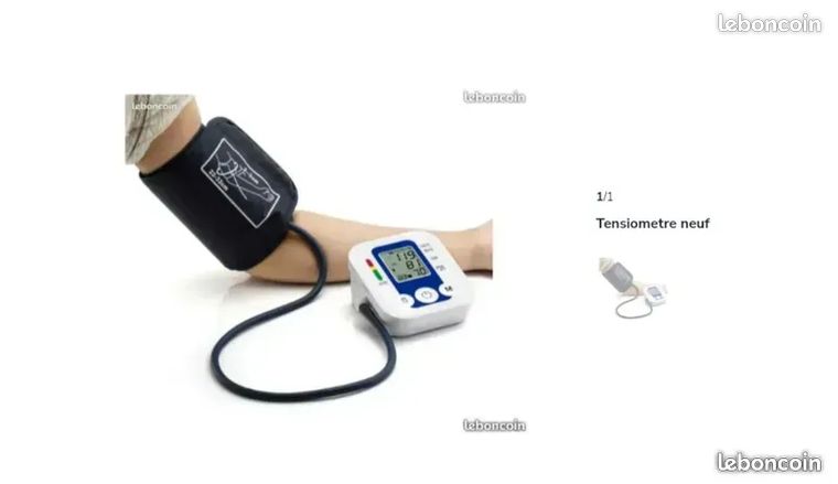 Tensiomètre Appareil Artérielle Pour Le Haut Du Bras Avec Brassard