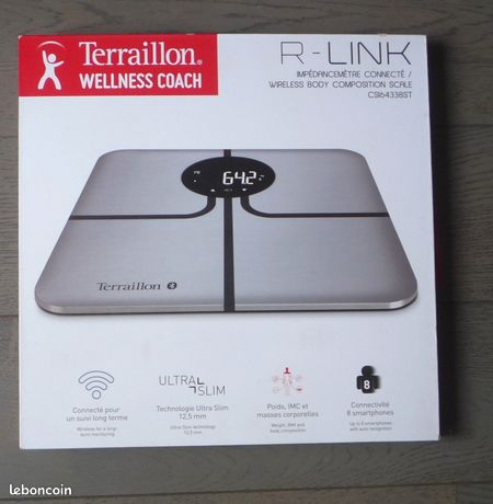 Terraillon Pèse Personne R-Link Inox