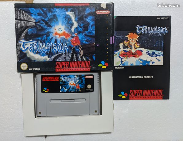 Terranigma en boîte Super Nintendo SNES