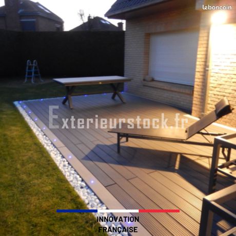 Terrasse Composite Brun Exotique EC204 - Offre Limitée Direct Usine