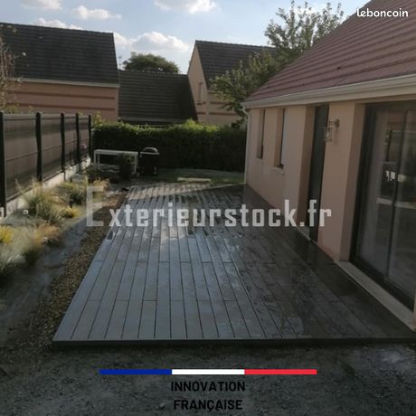 Terrasse Composite Brun Exotique EC204 - Offre Limitée Direct Usine