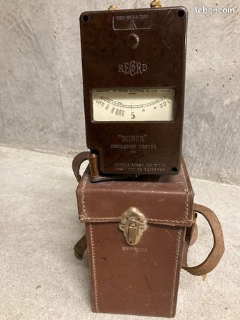 Testeur d'isolation Record Minor