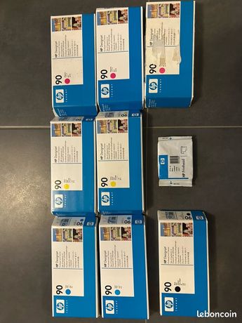 Tête dimpression avec dispositif de nettoyage N90 pour traceur HP4000/4500