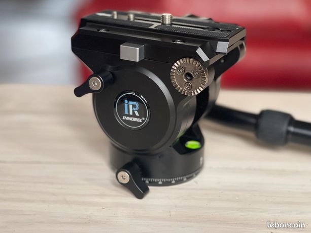 Tête de trépied vidéo hydraulique Innorel H90 pour trépied et slider - Neuve