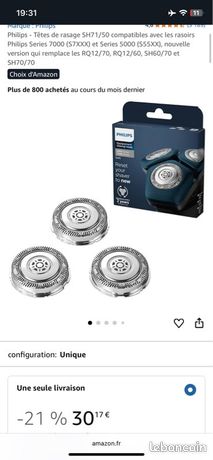 Tête rasoir Philips 5000/7000