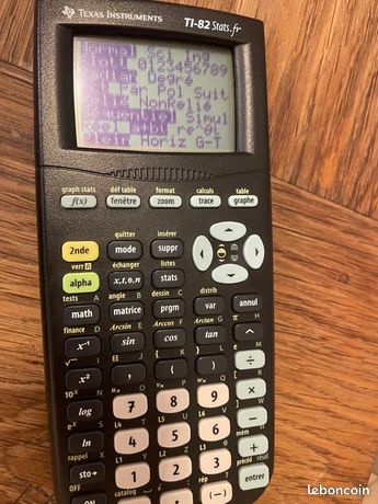 TEXAS INSTRUMENTS Ti 82