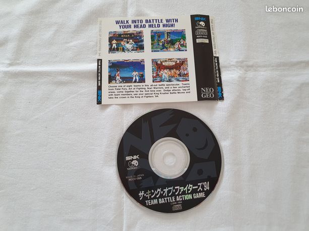 The King of Fighters '94 pal disque + jaquette snk neogeo cd