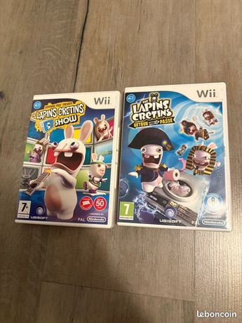 The lapins cretins show Wii