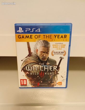 The witcher 3 goty édition ps4