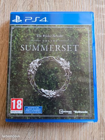 The Elder Scrolls Summerset Online PS4