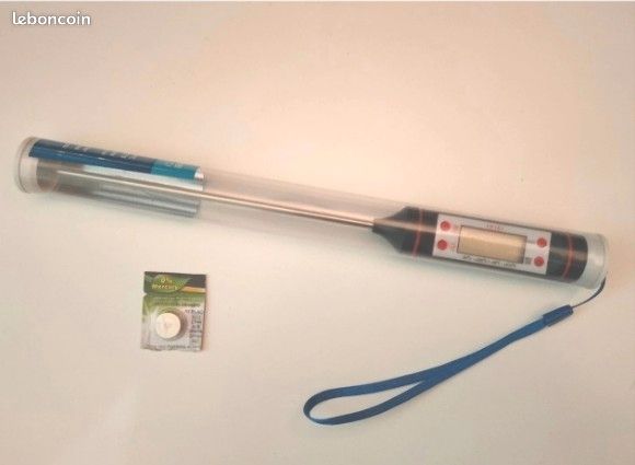 Thermomètre de Cuisson Numérique Digital Sonde Inox alimentaire Cuisine BBQ