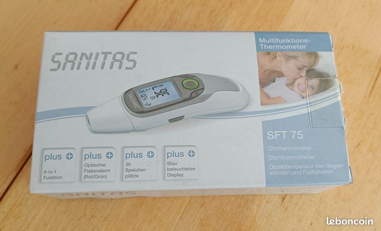 Thermomètre infrarouge Sanitas SFT 75