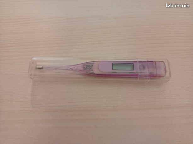 Thermomètre Médical Électronique Rosa, NEUF et livré dans son étui de protection;