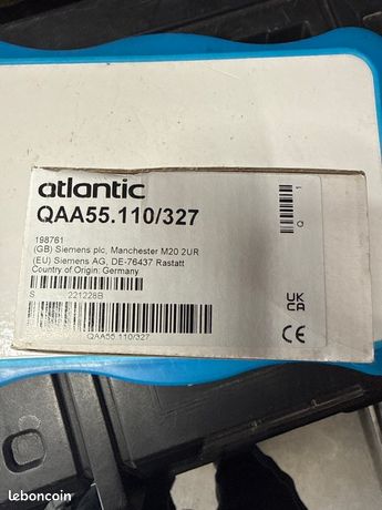 Thermostat ATLANTIC QAA55.110/327 filaire