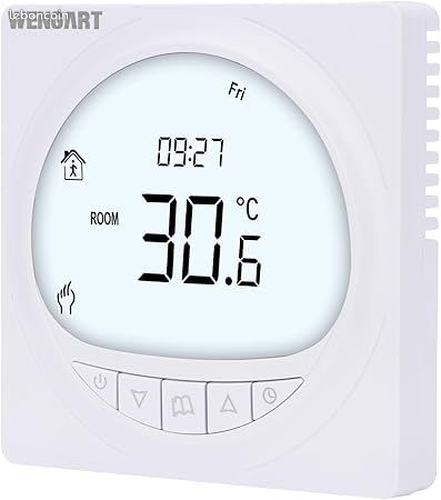 Thermostat de Chauffage de l'eau WG6606 AC230V 3A Programmation 6 Fois contrôle précis de la température économie d'énergie utilisé dans Les systèmes de Chauffage
