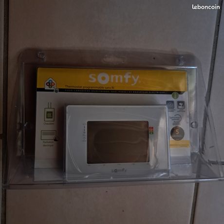 Thermostat programmable sans fil somfy