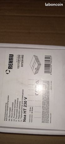 Thermostat rehau nea ht 230 v neuf