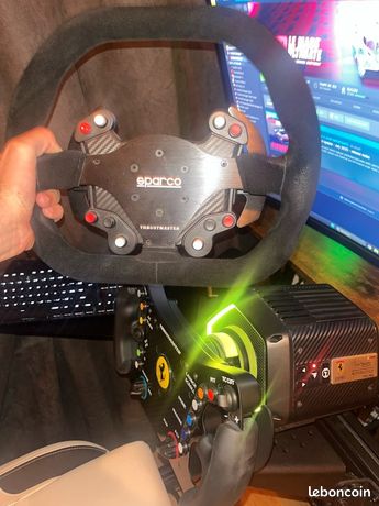Thrustmaster t818 + 2 roues