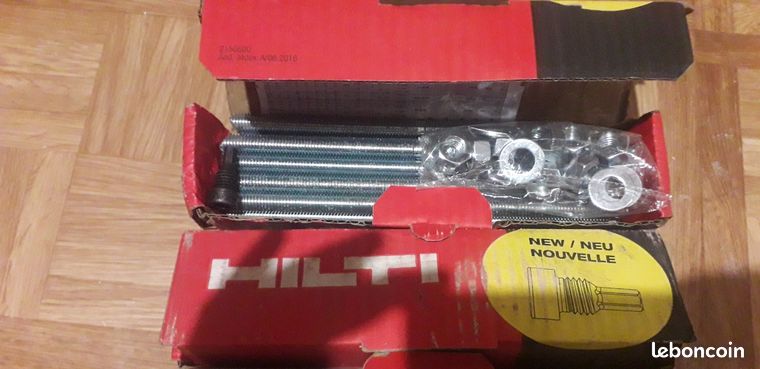 Tiges d'ancrage Hilti