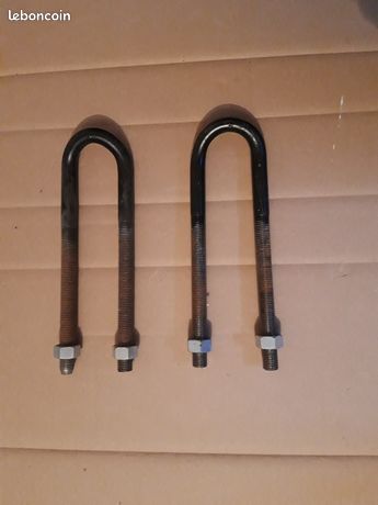 Tiges filetées en "U" diamètre 16