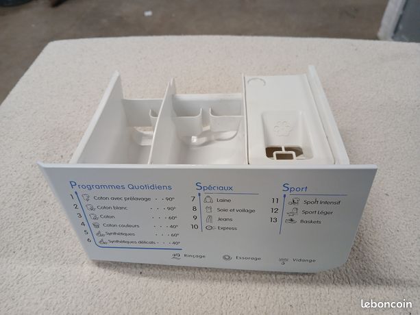 Tiroir a produit machine a laver INDESIT