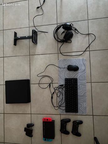Titre Pack PS4 Slim + Switch + écran + accessoires prix séparés ou lot