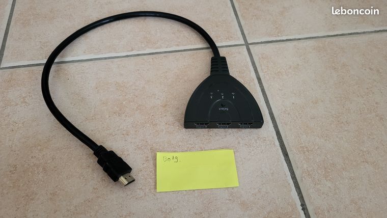 Titre switch HDMI 3 vers 1