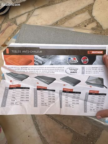 Toile anti chaleur