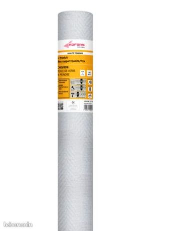 Toile de verre rouleau 25 m + colle