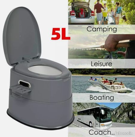 Toilette Camping Portative camping car gratuite en France