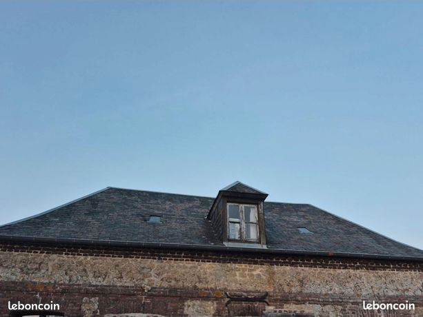 Toit en ardoises et charpente a recouperais