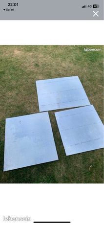 Tôle alu en 15 mm 60x59 pour gege70