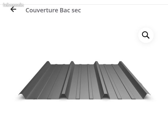 Tôle bac acier ral 7016