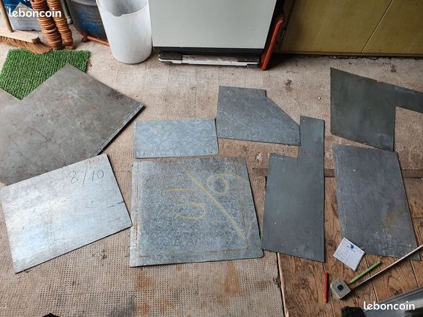 Tole plaque acier galvanise