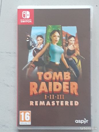Tomb raider 1+2+3 remastered switch