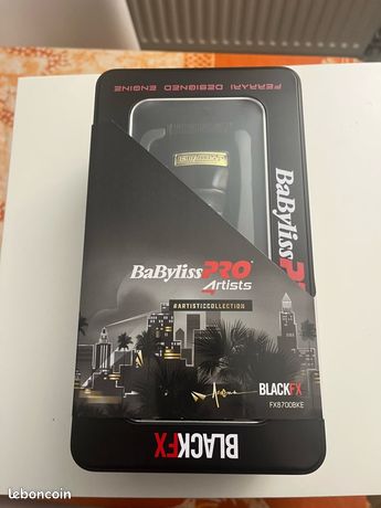 Tondeuse babyliss blackfx noir et or neuve