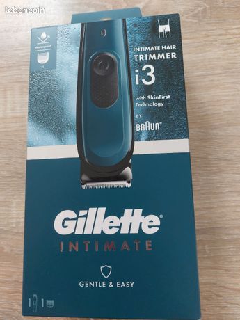 Tondeuse intime Gillette intimate i3 neuf