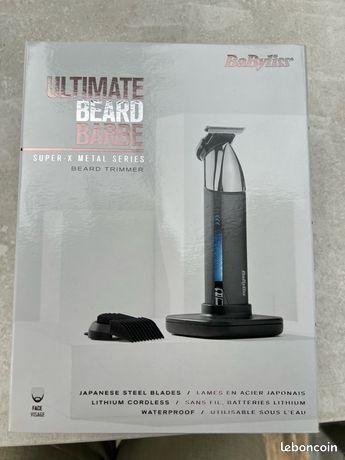 Tondeuse à barbe Babyliss sans fil super-X