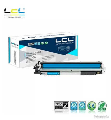 Toner 130A Cyan CF351A pour HP M176 M177 Compatible Premium
